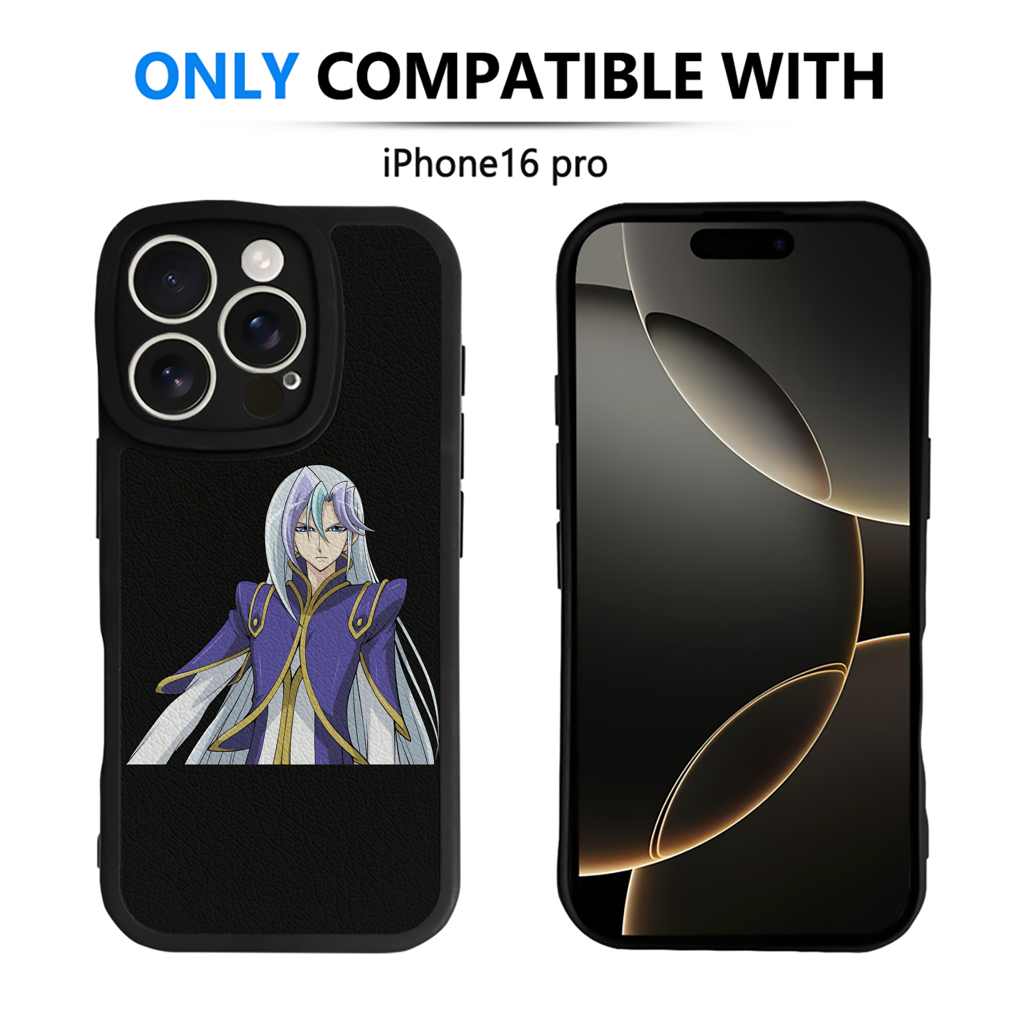 （画像用） 遊☆戯☆王 Yu-Gi-Oh! 【iPhone 16シリーズ対応】シリコンスマホケース（レザー調） 材質：シリコン